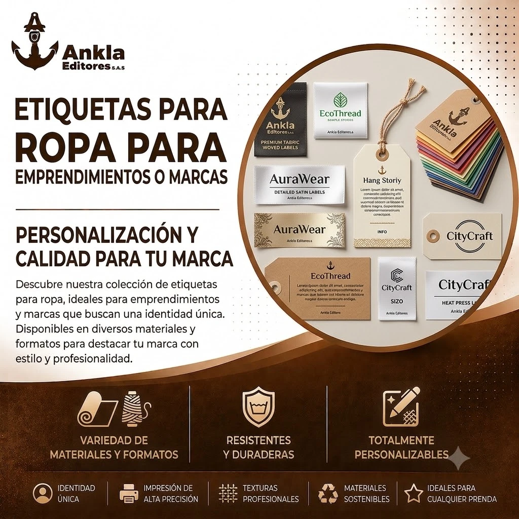 21 etiquetas ropa
