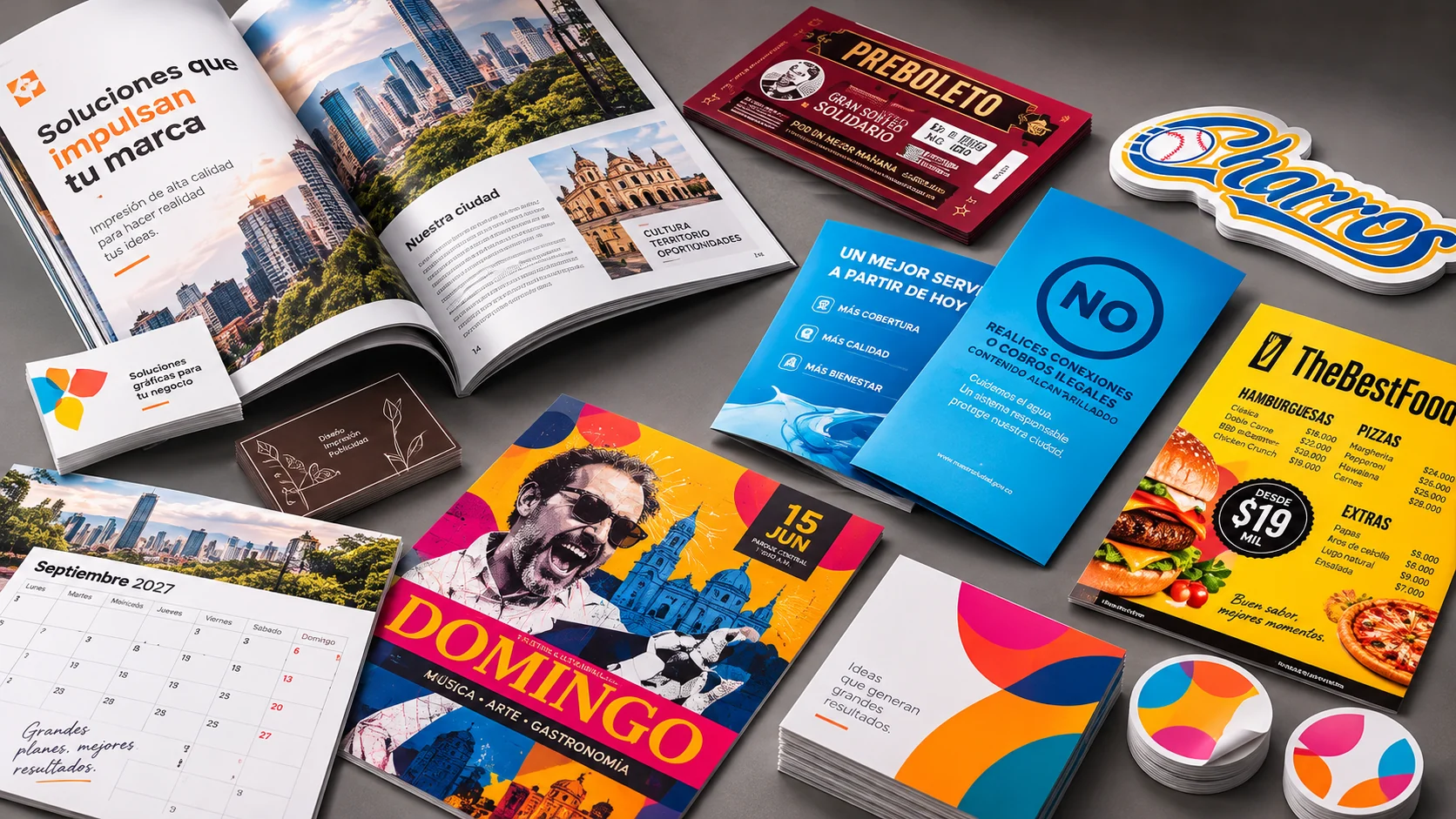 impresion offset digital mockup referencia
